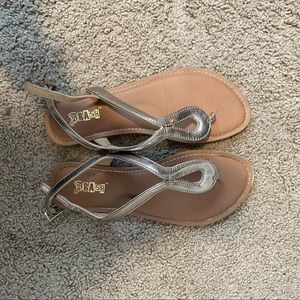 Silver Sandals